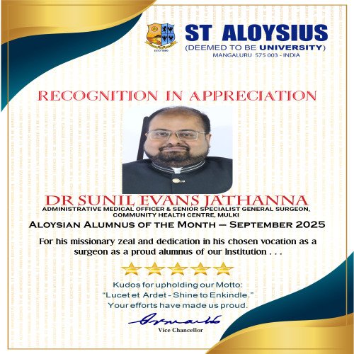 Dr Sunil Evans Jathanna